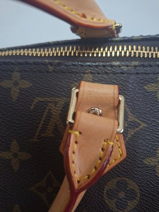 Bolso LV Speedy Marrón Lona Impecable