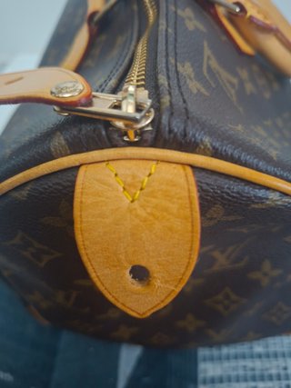 Bolso LV Speedy Marrón Lona Impecable
