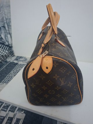 Bolso LV Speedy Marrón Lona Impecable
