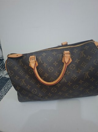 Bolso LV Speedy Marrón Lona Impecable