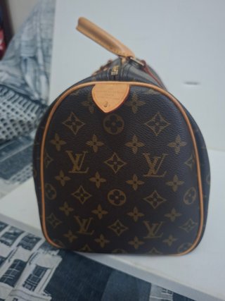 Bolso LV Speedy Marrón Lona Impecable