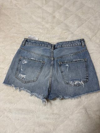 Bershka Shorts Vaqueros Desgastados Talla 36