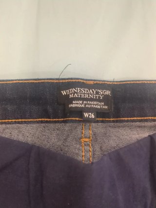 Pantalón premamá azul