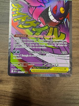 Mega Gengar EX español