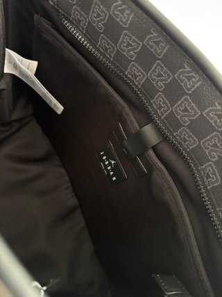 Bolso Tote Jordan Negro Gris Nuevo