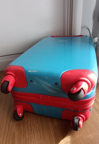 Maleta Paw Patrol Azul y Roja