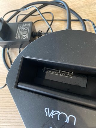 Base lector disco duro HDD con lector USB