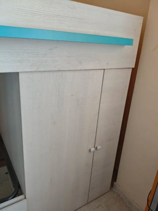 Cama tren infantil/juvenil loft