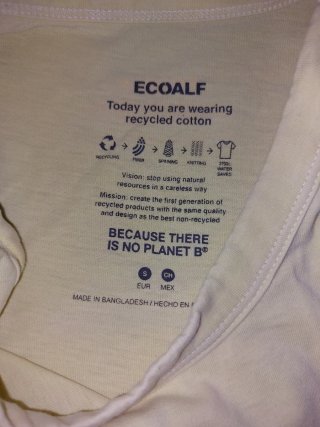 2 Camisetas Ecoalf Rosa y Amarilla