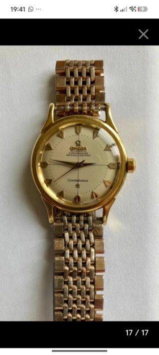 Omega Constellation Oro 18k Automatic Bumper