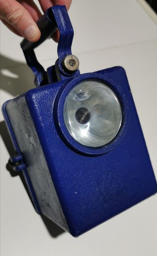 Tren memorabilia ferrocarril luz de mantenimiento