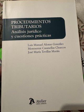 Libros derecho financiero y tributario