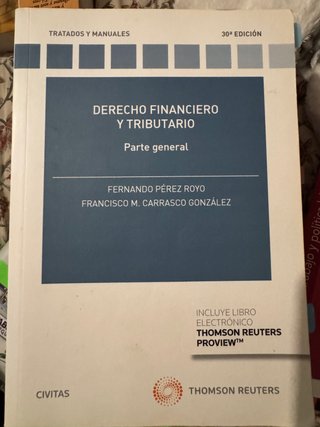 Libros derecho financiero y tributario