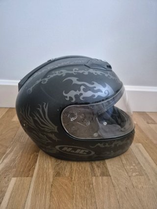 Casco de moto HJC negro