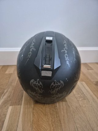 Casco de moto HJC negro