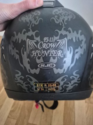 Casco de moto HJC negro