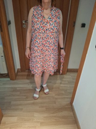 Vestido estampado floral