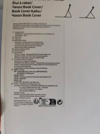 Funda Libro Samsung Galaxy Tab A7 Lite nueva.