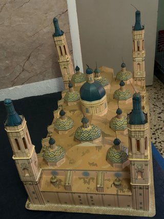 Maqueta Basílica del Pilar Hecha a Mano