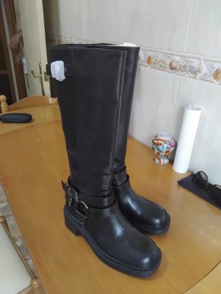 Botas Pull&Bear Talla 37 Negras