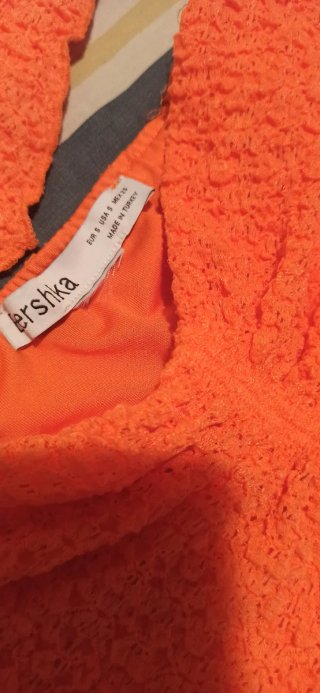 NUEVO traje  verano chica naranja talla S