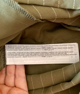 Pantalón corto verde Mango