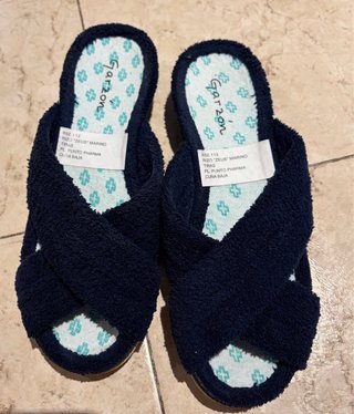 Zapatillas Garzón Mujer Azul Marino
