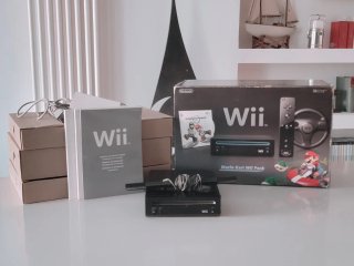 Nintendo Wii Mario Kart Pack Nero