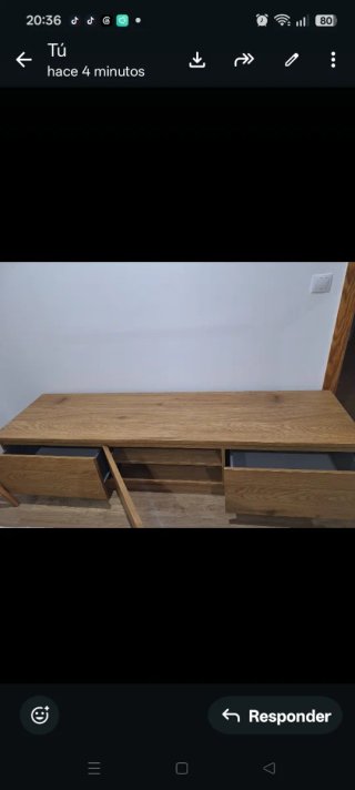 Mueble de salón de madera