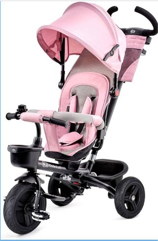 Triciclo KinderKraft Aveo Plegable Asiento Girator