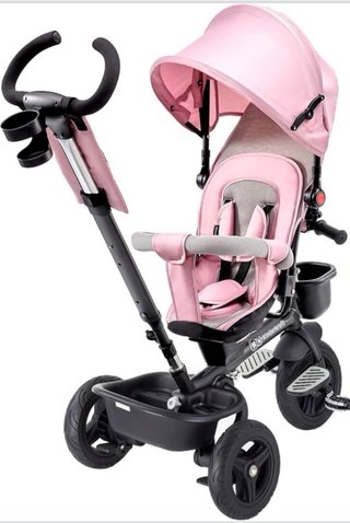 Triciclo KinderKraft Aveo Plegable Asiento Girator