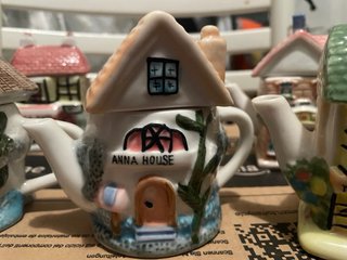 Set 6 teiere casa ceramica