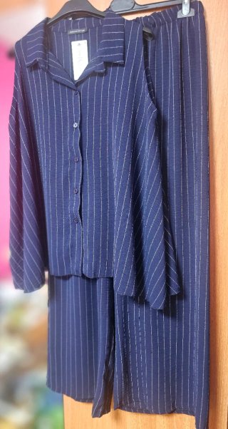 Conjunto 2 piezas raya diplomática
