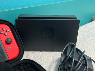 nintendo switch azul y rojo