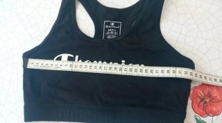 Champion Top Sportivo Donna Taglia S Nero