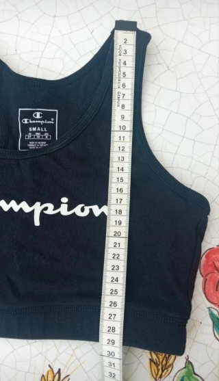Champion Top Sportivo Donna Taglia S Nero