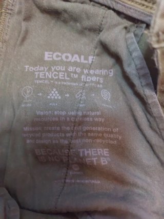Pantalones cargo Ecoalf verde oliva
