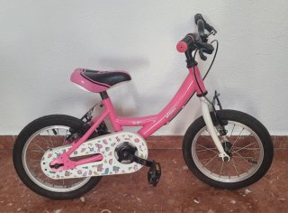 Bicicleta infantil 14 rosa