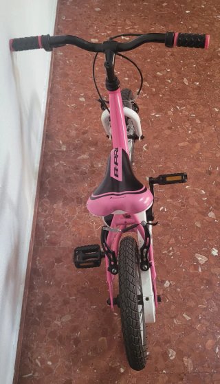 Bicicleta infantil 14 rosa