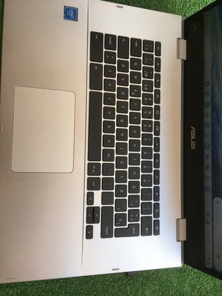 Portátil Chromebook ASUS Plata