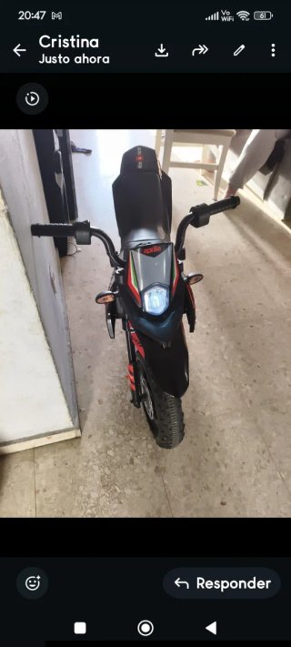 Moto Eléctrica Aprilia para Niños