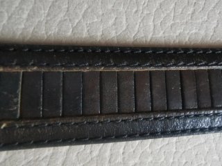 Cinturón de cuero Zanelli hombre