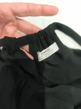 Mono negro de vestir verano