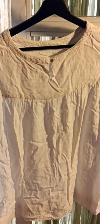 Blusa Ibicenca Bordada Talla M