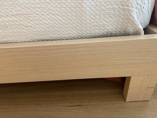 Cama 120x180 Madera + Colchón + mesita noche