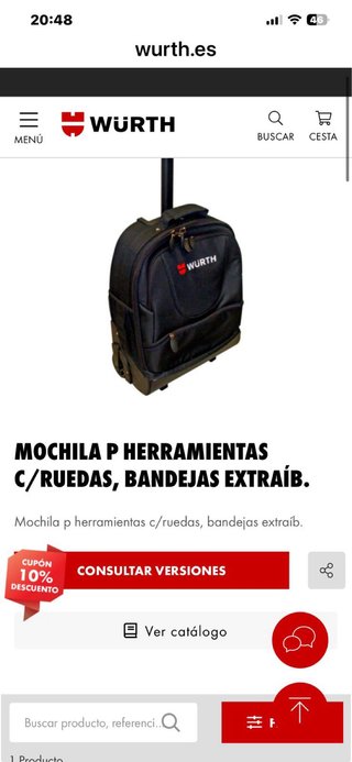 Mochila Wurth Negra