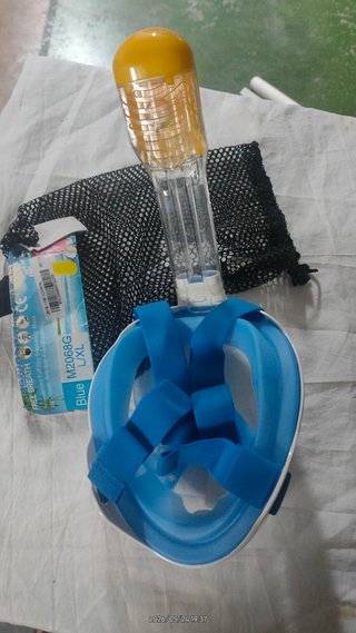 Máscara Snorkel Azul L/XL M2068G