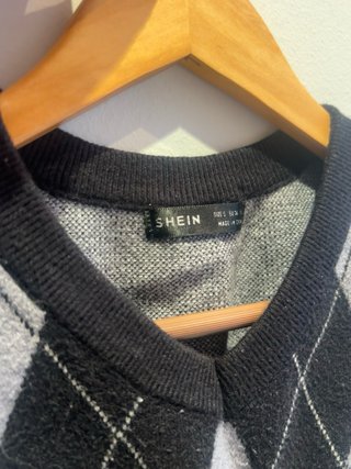Chaleco SHEIN rombos S