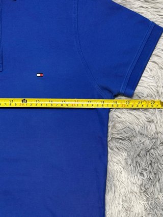 Polo Tommy Hilfiger Azul Estilo Old Money