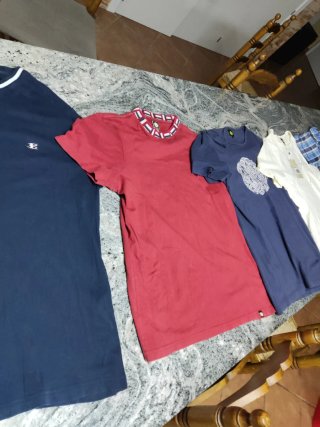Lote 4Camisetas Pretty Green y Ben Sherman y Lambr